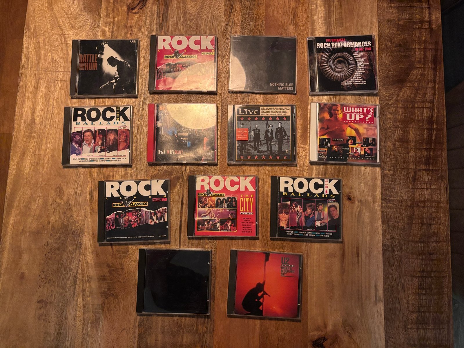 Grote collectie rock-cd's: Metallica, U2, Live, etc., Ophalen of Verzenden, Gebruikt, Classic Rock, Verzamelalbum
