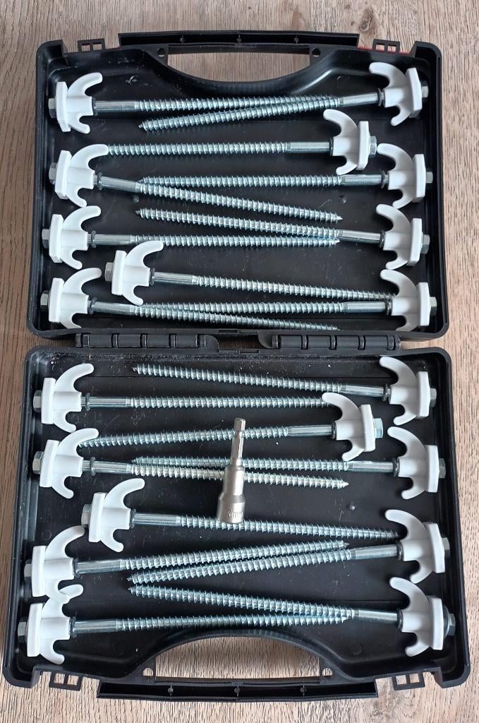 Nieuwe Schroefharingen 20 stuks inclusief adapter, Nieuw, Ophalen of Verzenden, Handelenmeer, A.beugeling@hetnet.nl