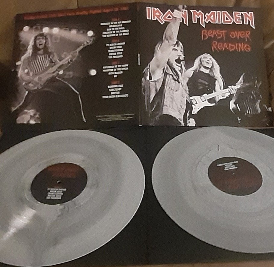 Iron Maiden live 1982 2lp Kiss Metallica Motorhead Saxon Dio, Heavy metal, Verzenden, Zo goed als nieuw, 12 inch