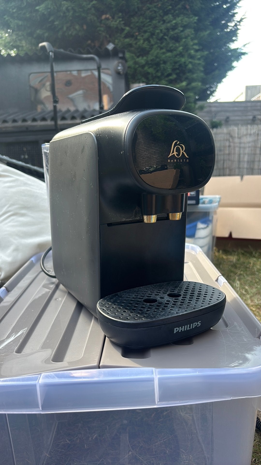 Lor koffiemachine voor cups, Ophalen of Verzenden, Zo goed als nieuw, Koffiemachine