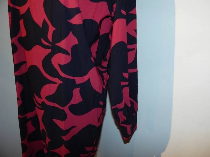 Studio Anneloes travel stof jurk kolletje bordeaux/ zwart M, Kleding | Dames, Maat 38/40 (M), Studio Anneloes, Zo goed als nieuw
