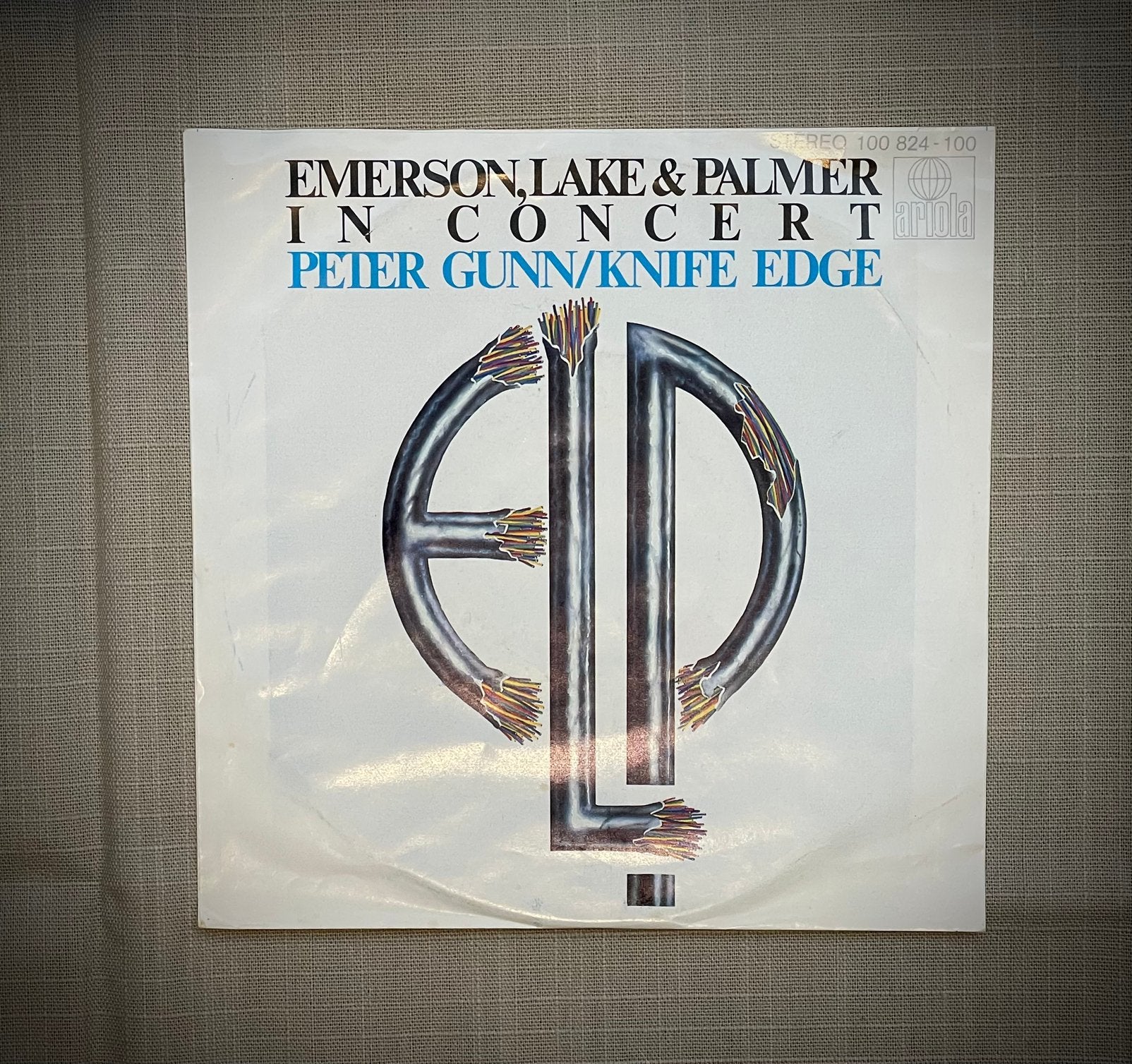 Emerson Lake & Palmer Peter Gun vinyl single 7 inch, Ophalen of Verzenden, Gebruikt, 7 inch, Poprock