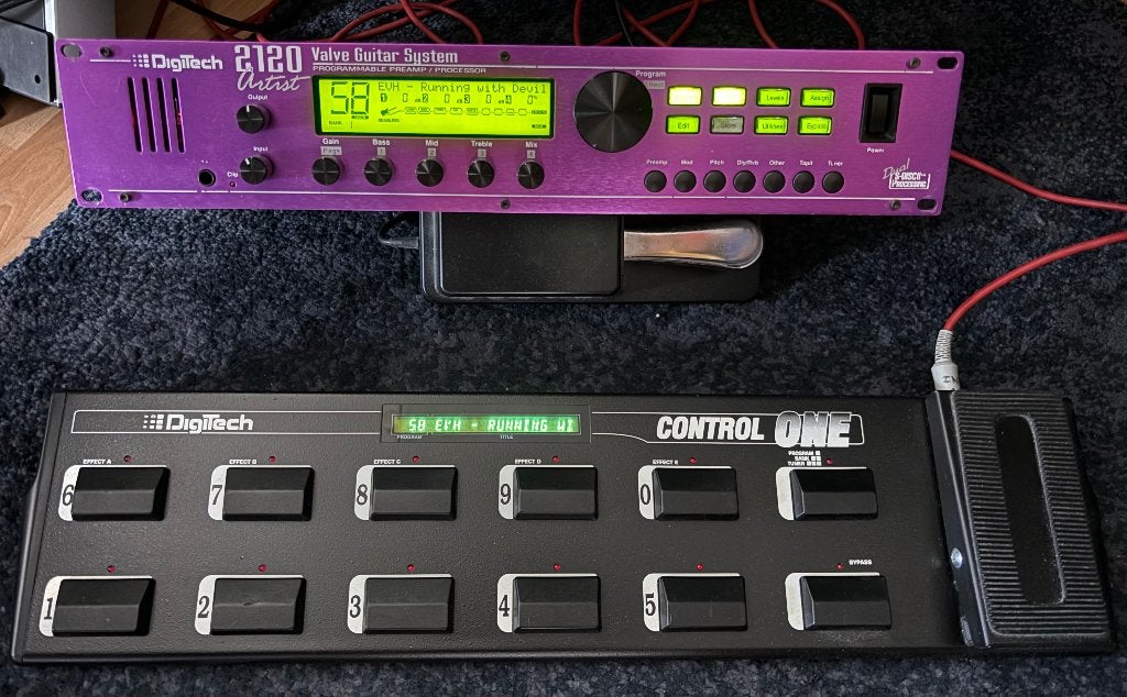 DigiTech 2120 Artist Valve Guitar System, Ophalen, Gebruikt, Delay of Echo