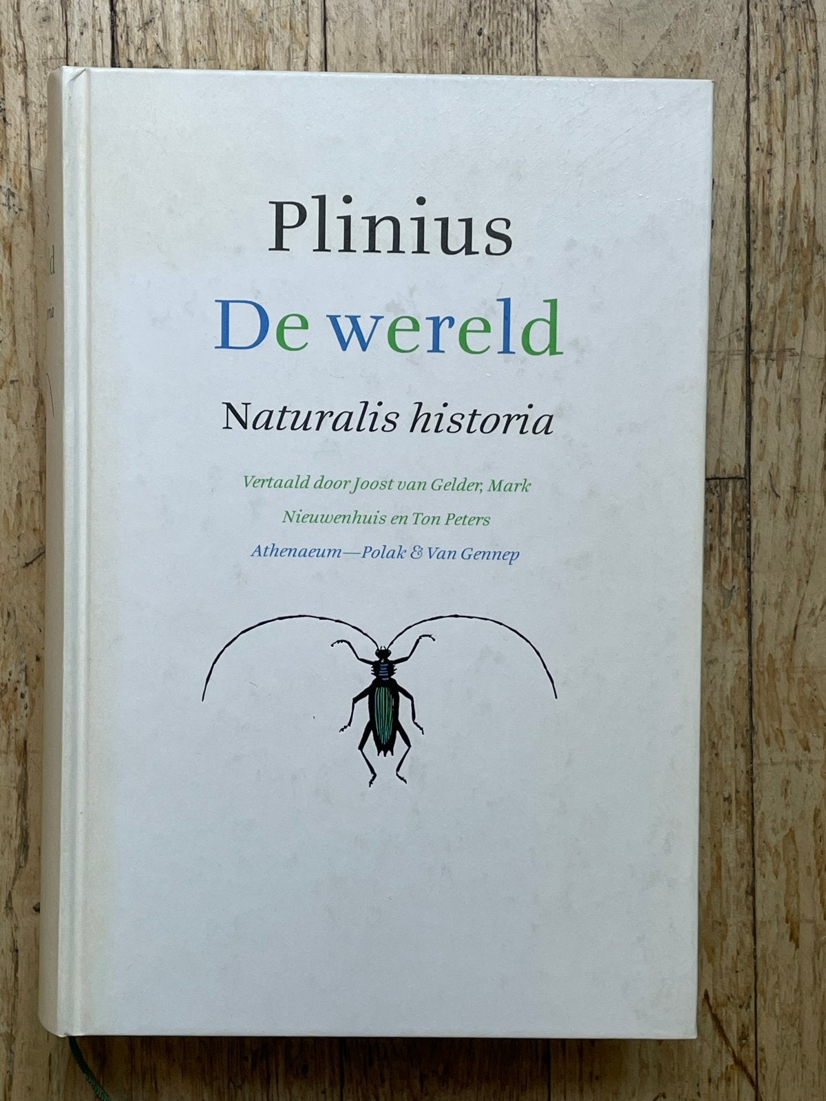 Plinius De Wereld Naturalis Historia - Natuurboek, Boeken, Ophalen of Verzenden, Zo goed als nieuw, Natuur algemeen