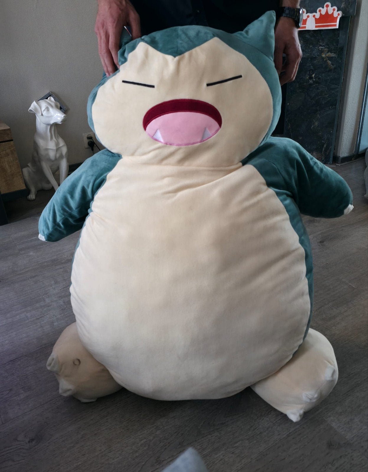 Grote Snorlax knuffel Pokémon - Gebruikt, Kinderen en Baby's, Ophalen, Gebruikt, Overige merken, Overige typen