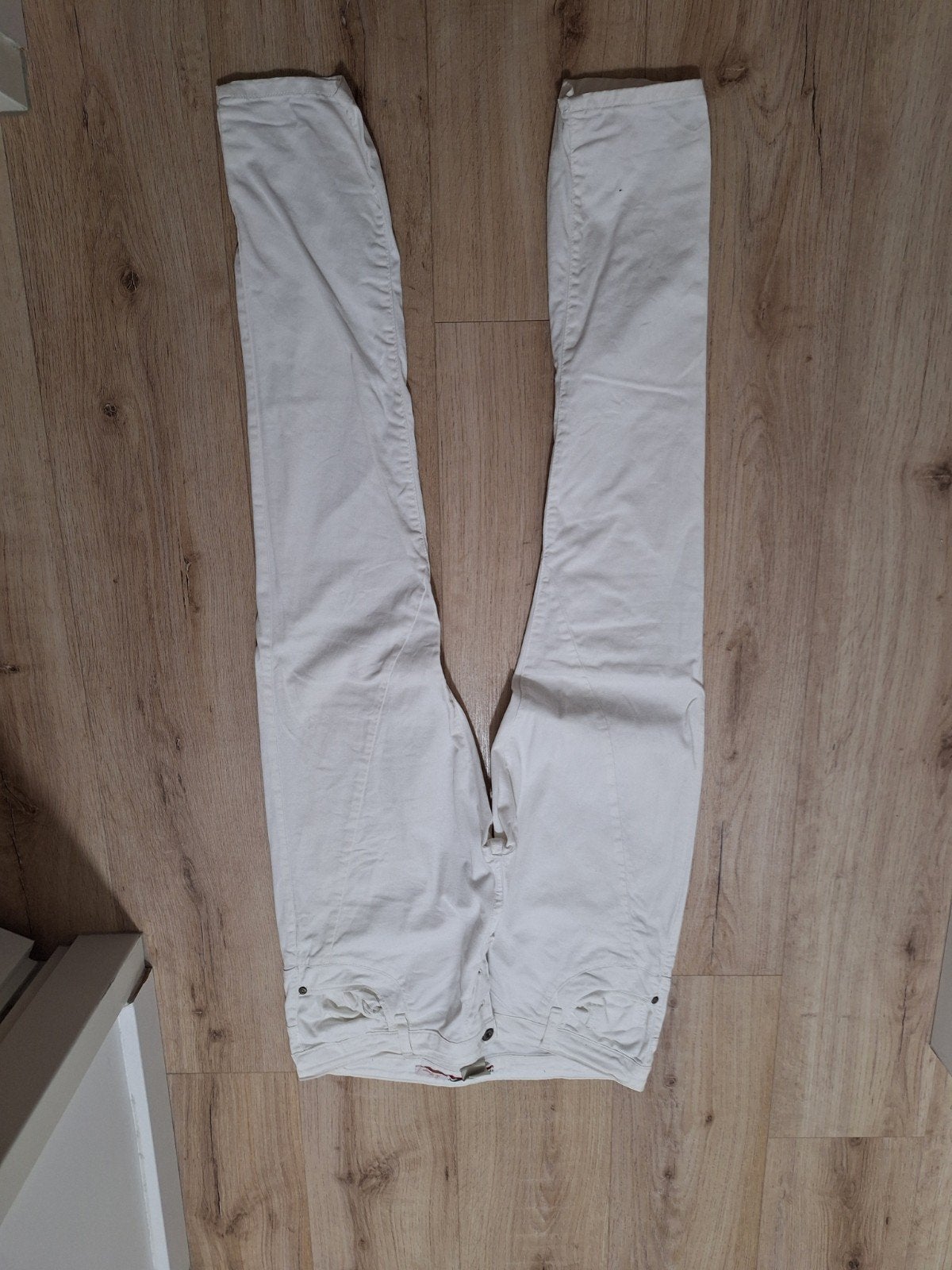 broek, Wit, Maat 46/48 (XL) of groter, Ophalen of Verzenden, Zo goed als nieuw