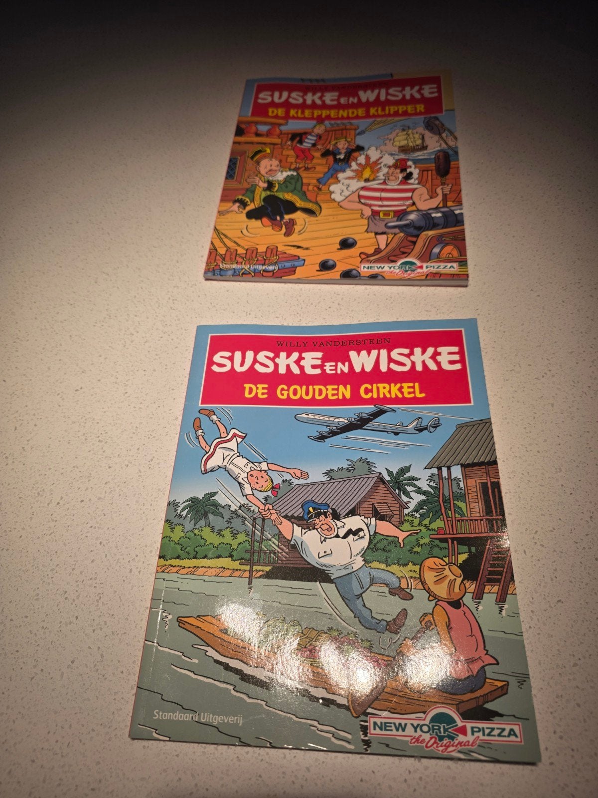 Suske en Wiske New York Pizza Speciale Uitgave (2 stuks), Meerdere stripboeken, Ophalen of Verzenden, Nieuw, Willy Vandersteen