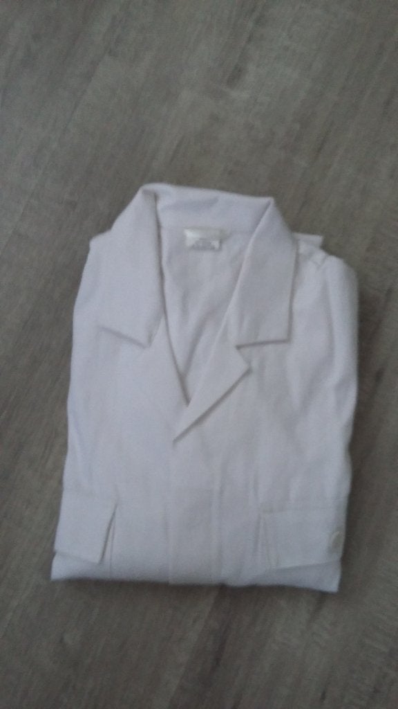Overall WIT 100% katoen MAAT 58 OP = OP, Nieuw, Overige maten, Ophalen of Verzenden, Overige thema's