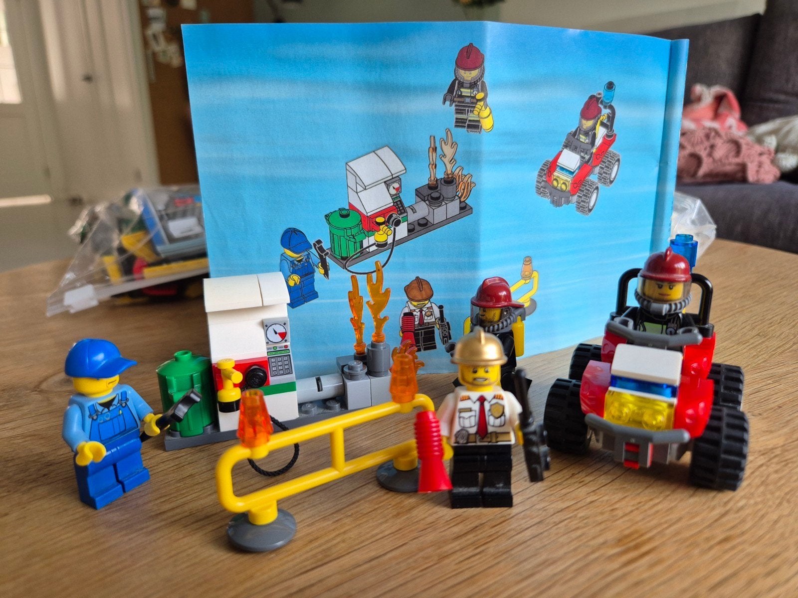 Lego City 60088 brandweer starterset, City, Lego, Ophalen of Verzenden, Zo goed als nieuw