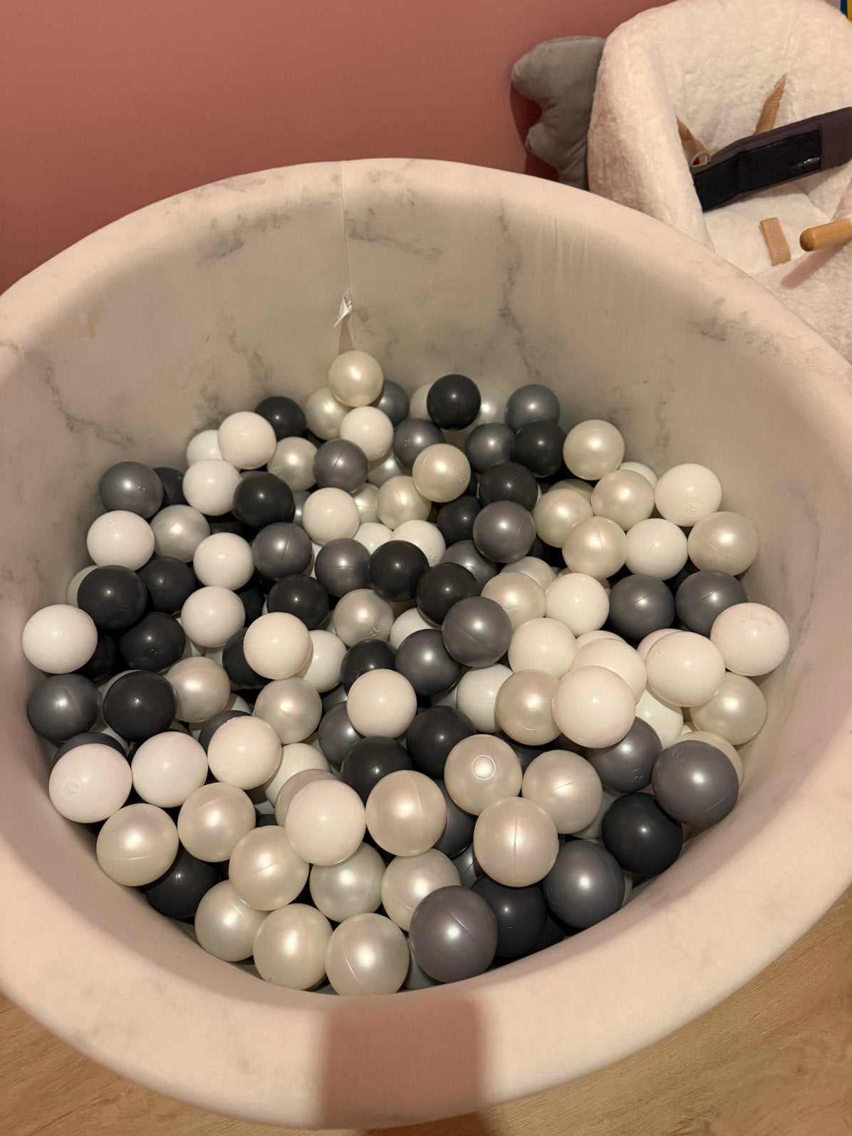Marmeren ballenbak incl ballen, Ophalen of Verzenden, Zo goed als nieuw, Overige typen