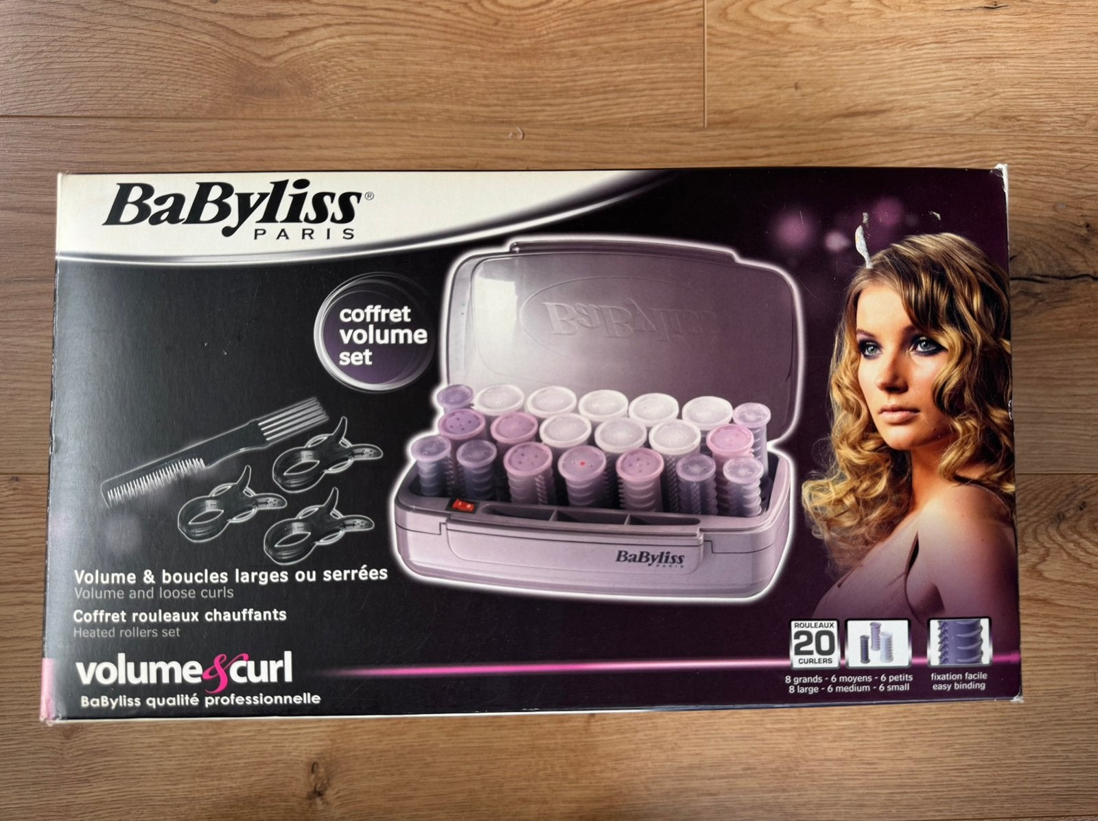 BaByliss Volume & Curl Heated Rollers Set, Sieraden, Tassen en Uiterlijk, Ophalen of Verzenden, Zo goed als nieuw, Krultang of Stijltang