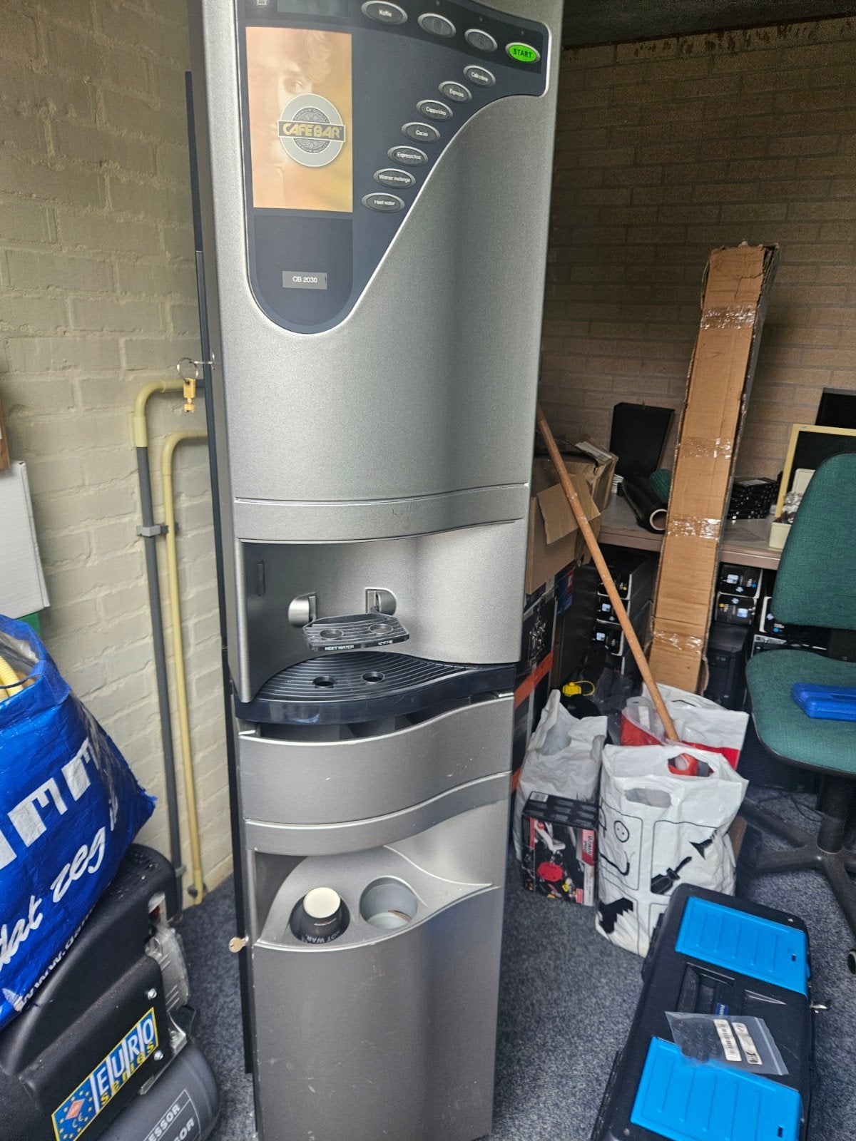 CafeBar CB 2030 Koffiemachine - Diverse Dranken, Gebruikt, Koffiebonen, 10 kopjes of meer, Koffiemachine