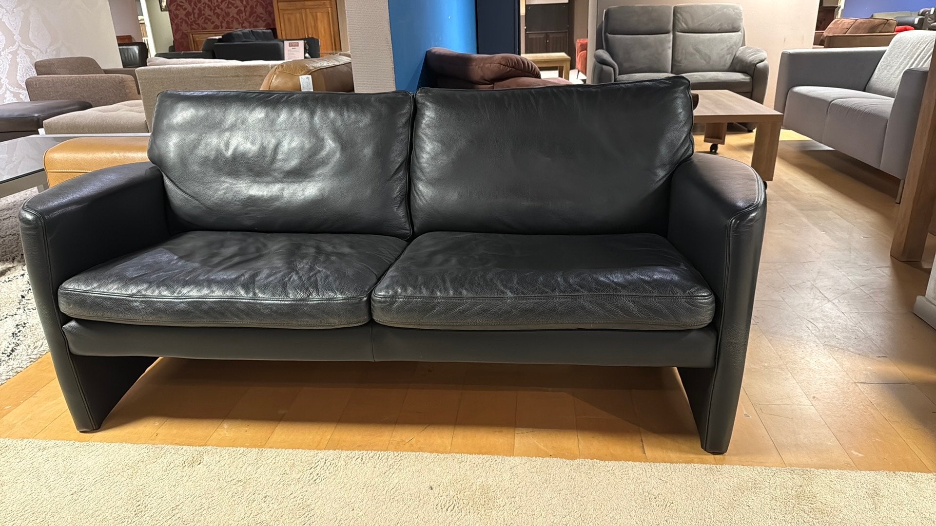 Touche leren bank, Gebruikt, Touche, ., 150 tot 200 cm