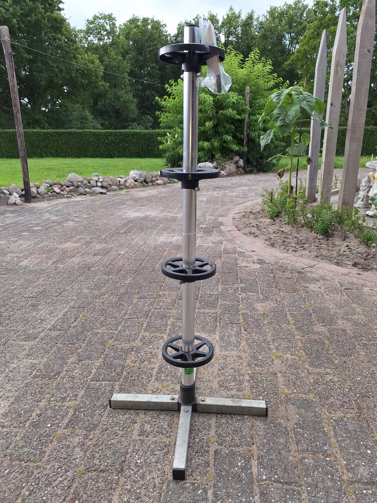 Bandenstandaard, Ophalen