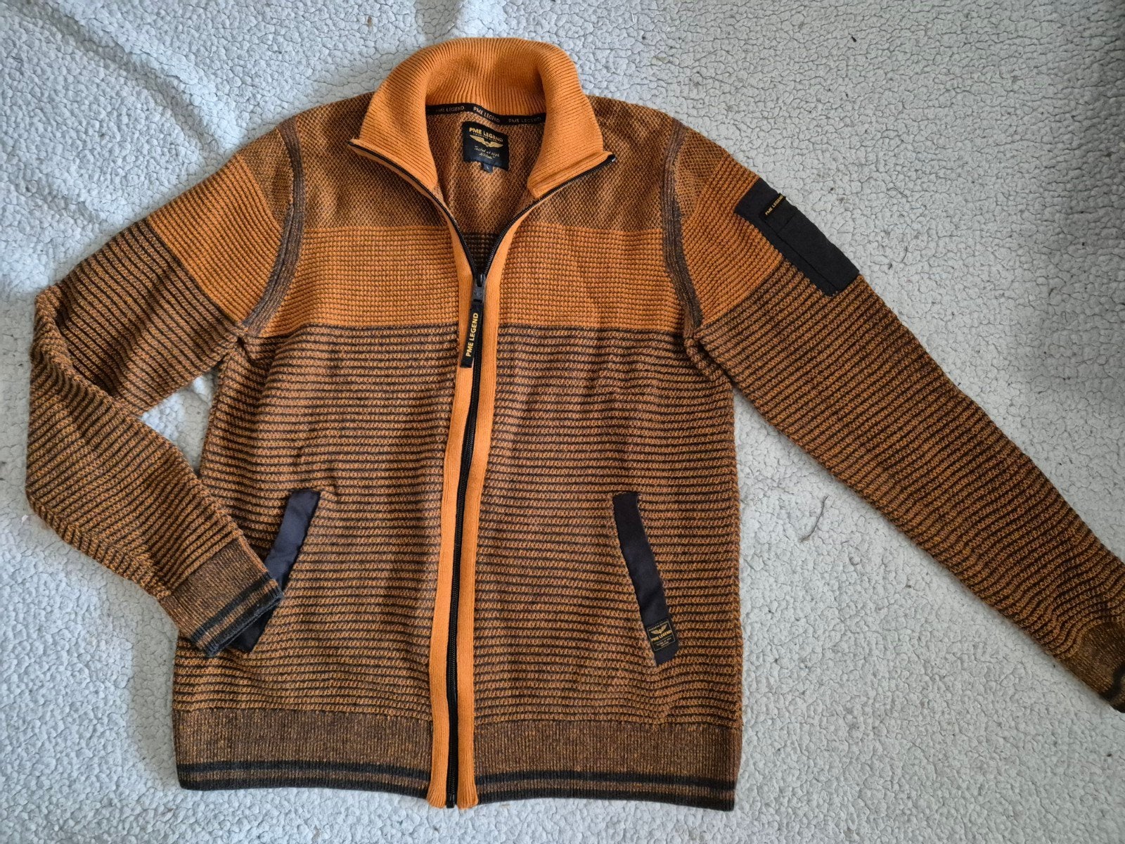 Pme Legend Pall Mall vest Knitwear trui maat L, Maat 52/54 (L), ., Zo goed als nieuw, PME Legend