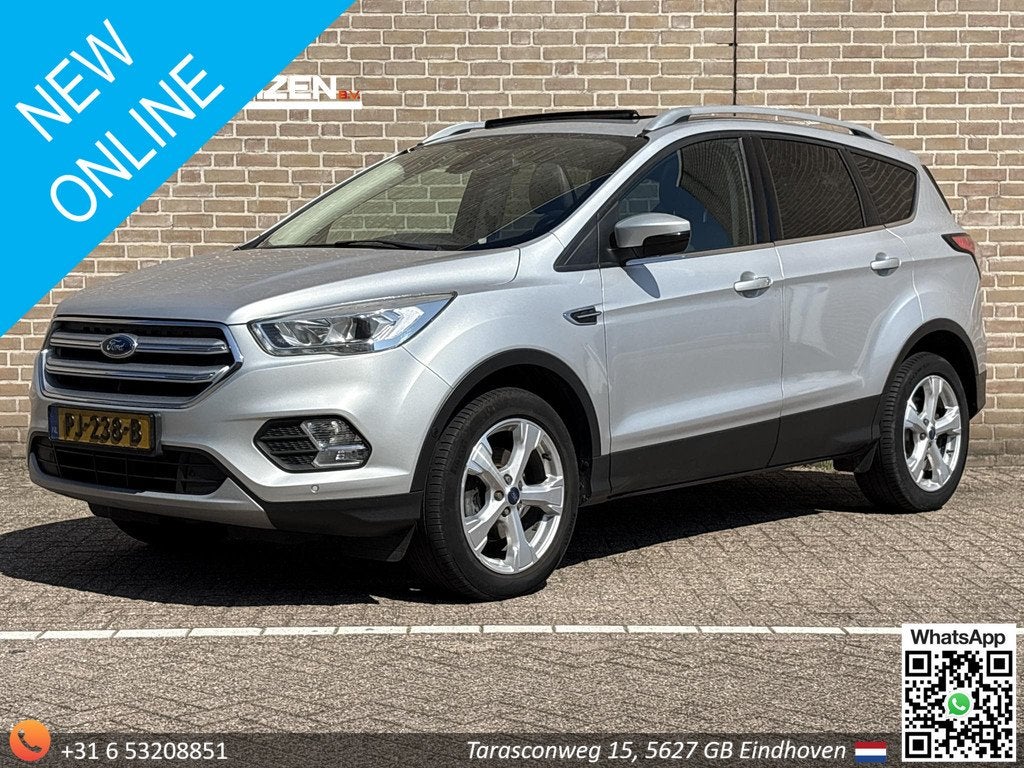 Ford Kuga 1.5 EcoBoost Titanium | Pano | Climate | Cruise |, Auto's, Ford, 4 cilinders, Leder en Stof, Origineel Nederlands, Bedrijf