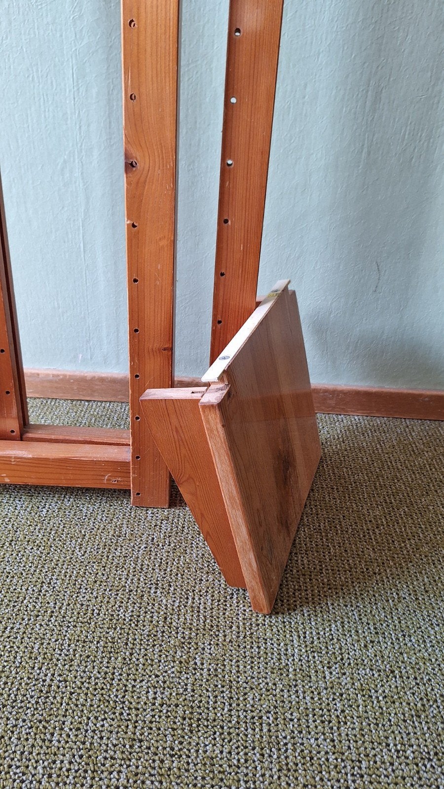 lundia kast met 8 planken, Ophalen