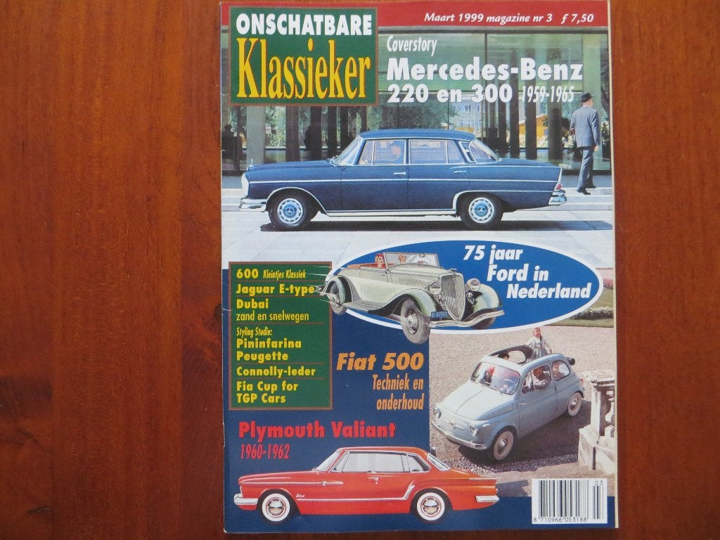 Onschatbare Klassieker 3 1999 Plymouth Valiant, Peugette, Boeken, Auto's | Folders en Tijdschriften, Ophalen of Verzenden, Nieuw