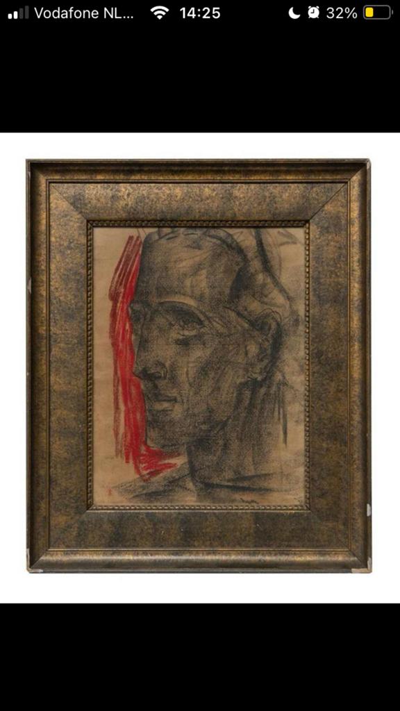 Willem van Konijnenburg pastel, Ophalen of Verzenden