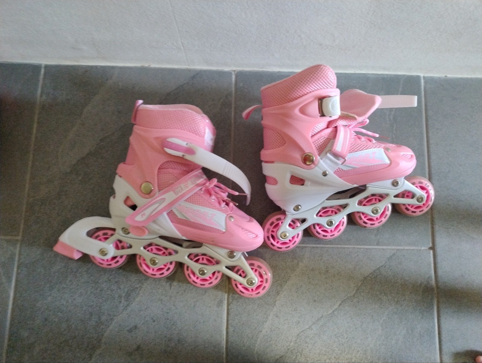 Meisjes skeelers, Sport en Fitness, Skeelers, Verstelbaar, Kinderen, Nieuw, Inline skates 4 wielen