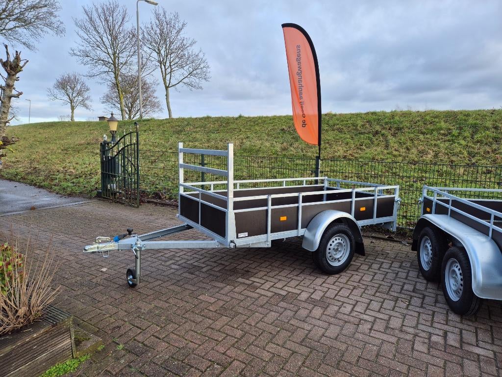 Nieuwe kwaliteit aanhangwagens uit voorraad, Ophalen, Nieuw