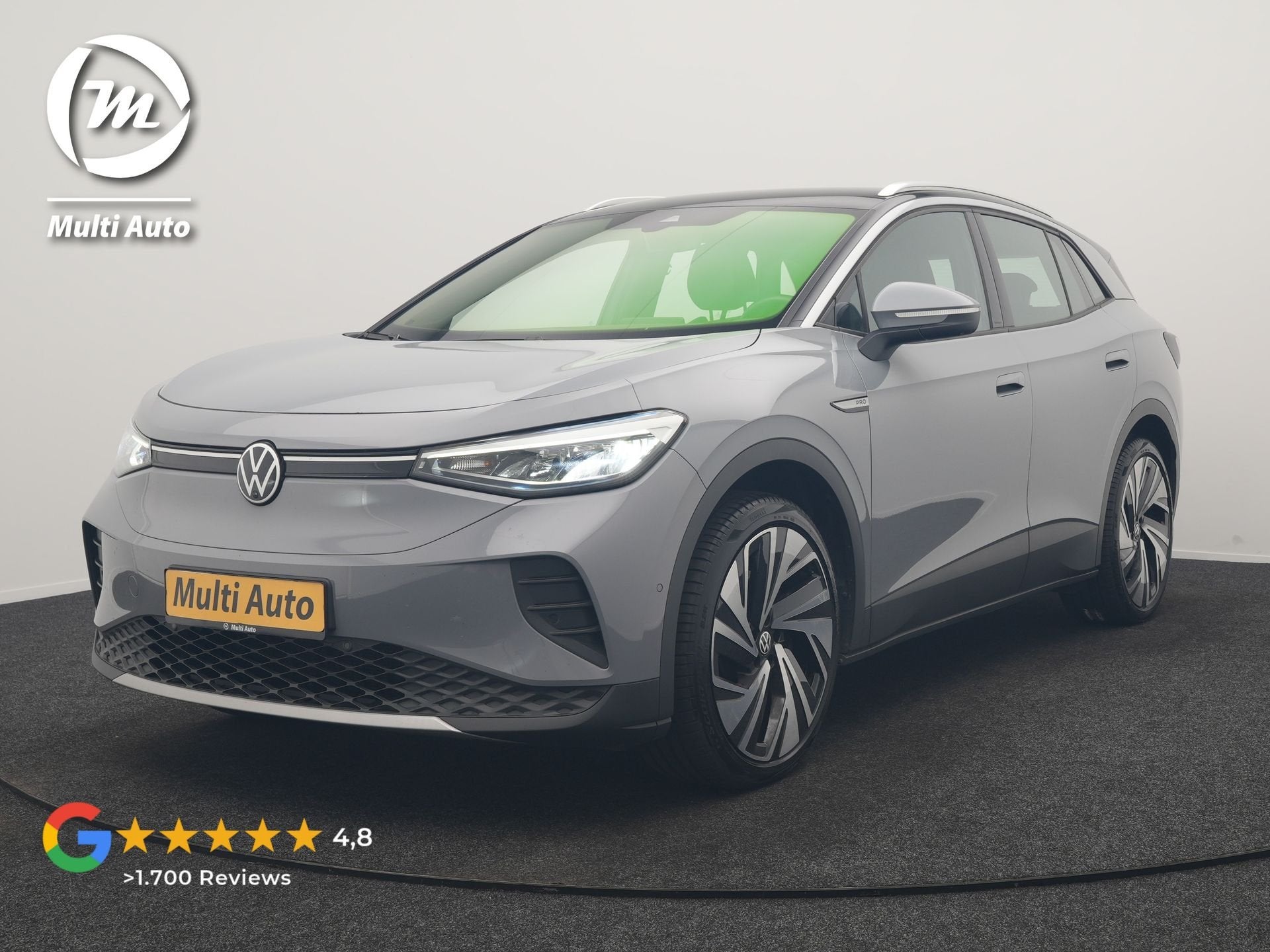 Volkswagen ID.4 Pro 77 kWh 204pk Dealer O.H. | Adaptive Crui, Automaat, Achterwielaandrijving, Gebruikt, Zwart