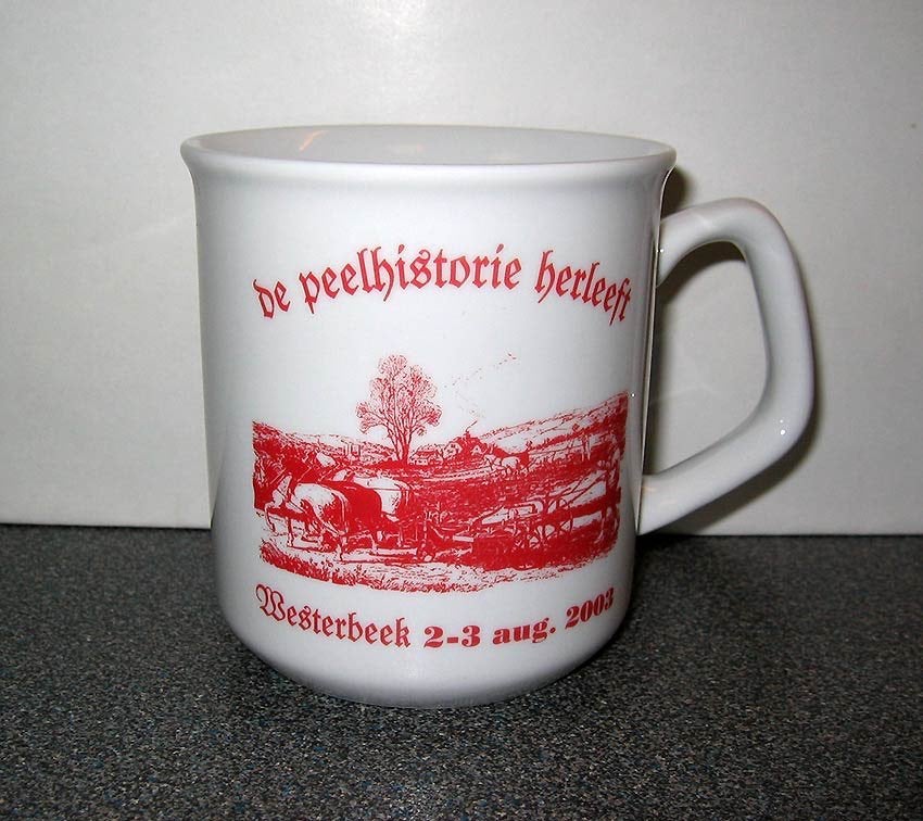Mok Westerbeek De Peel - ontginning paard trekpaard - 2003, Ophalen of Verzenden, Nieuw, Overige materialen, Overige typen