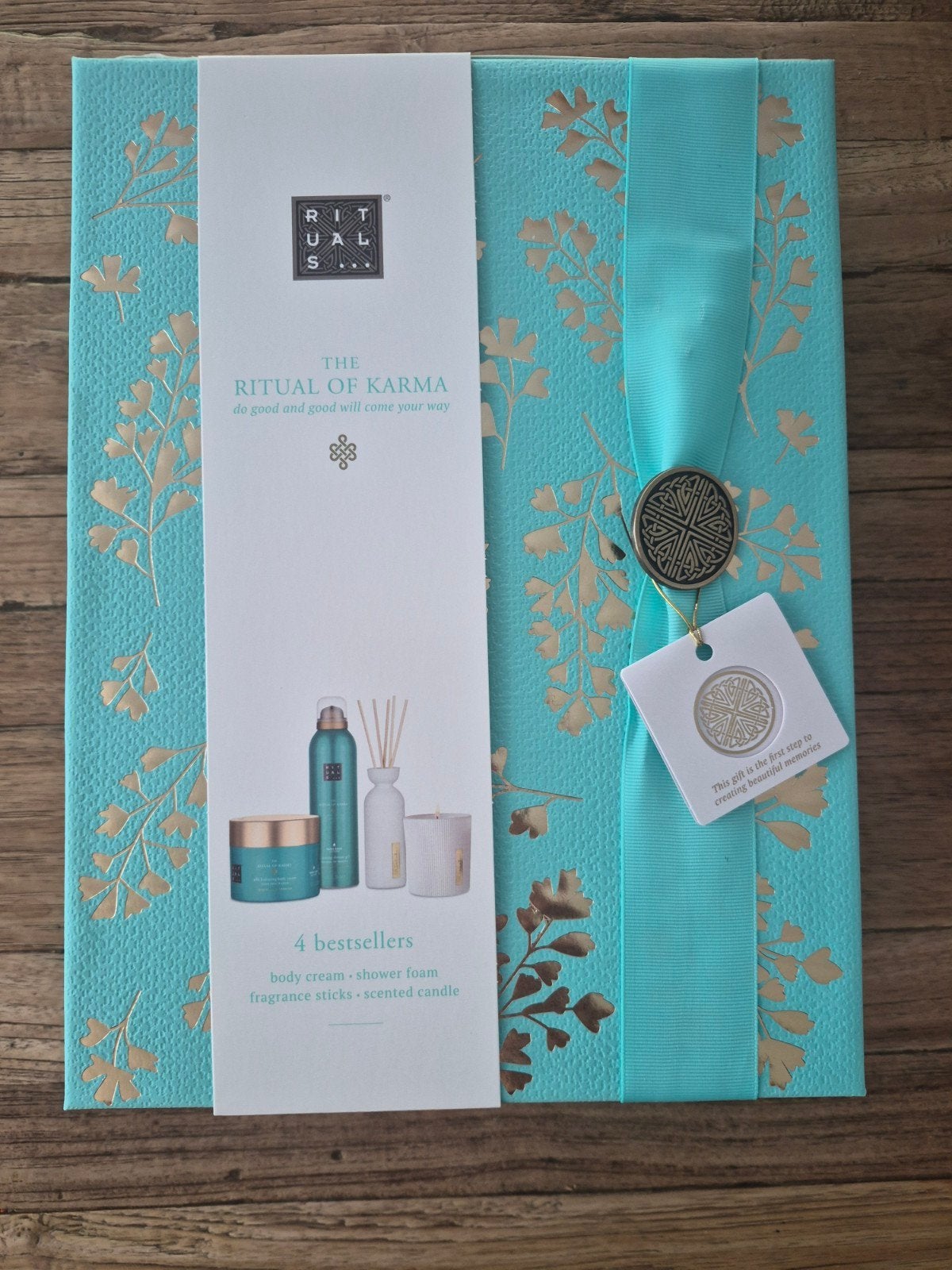 Rituals The Ritual of Karma Giftset - 4 Bestsellers Maat L, Sieraden, Tassen en Uiterlijk, Uiterlijk | Lichaamsverzorging, Ophalen of Verzenden
