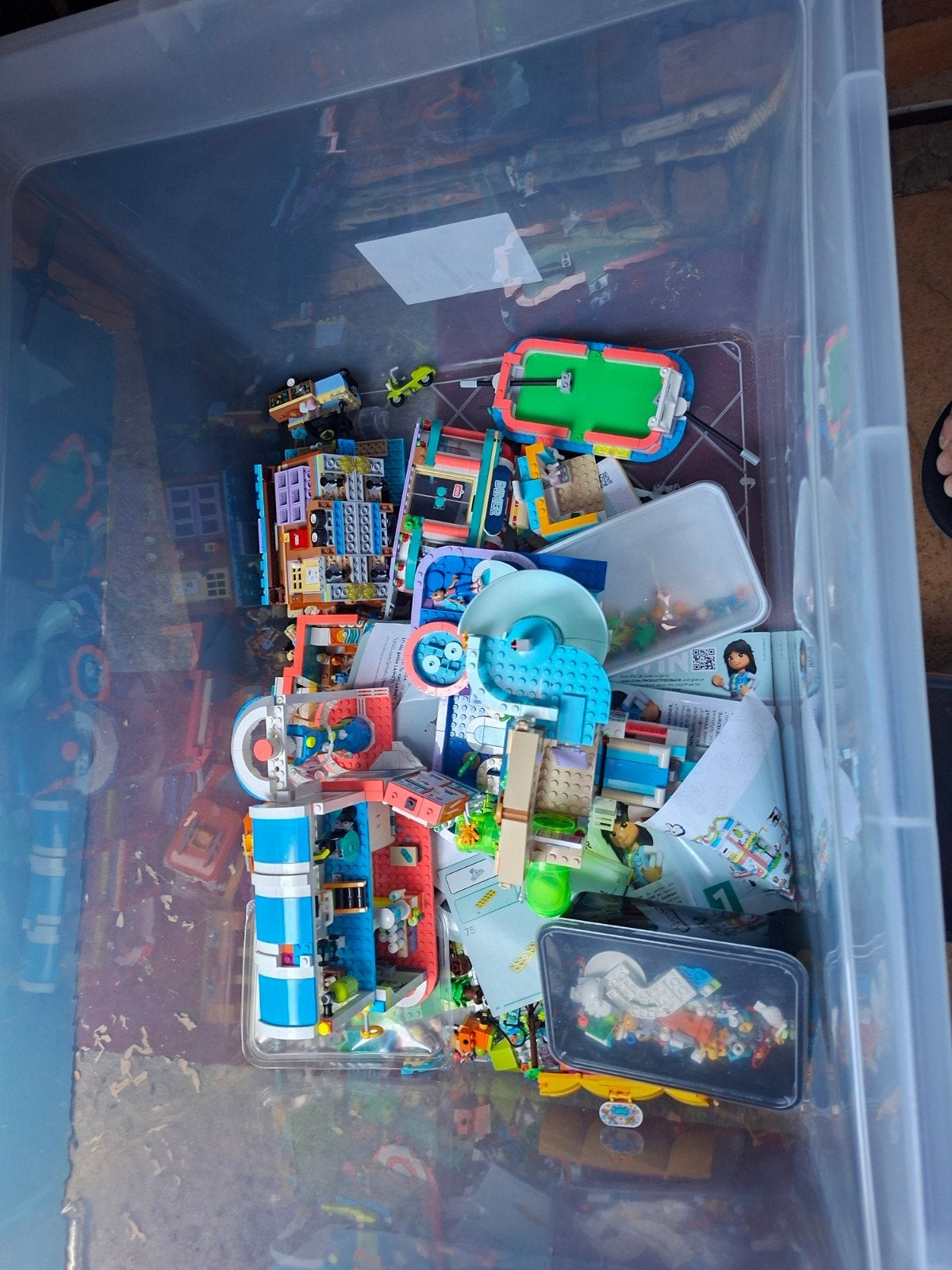 Lego Friends, Ophalen, Gebruikt