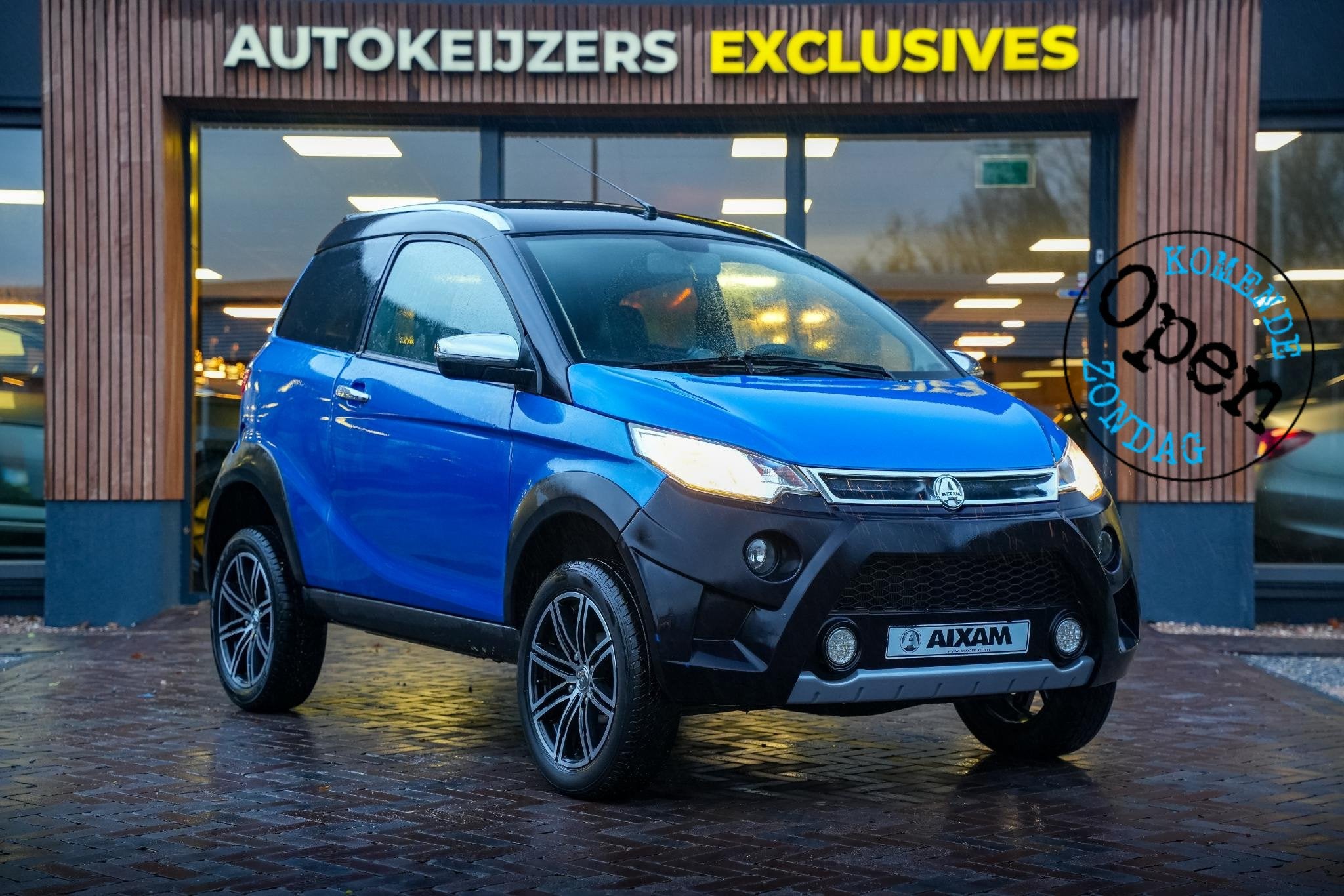 Aixam Crossline Evo Leer Camera, Overige merken, Gebruikt, Info@aixam.nl, Aixam Mega Nederland BV