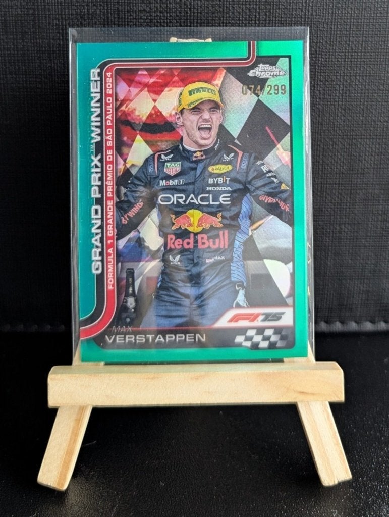 2025 topps Chrome f1 Max verstappen #113 /299, Ophalen of Verzenden, Zo goed als nieuw, Plaatje