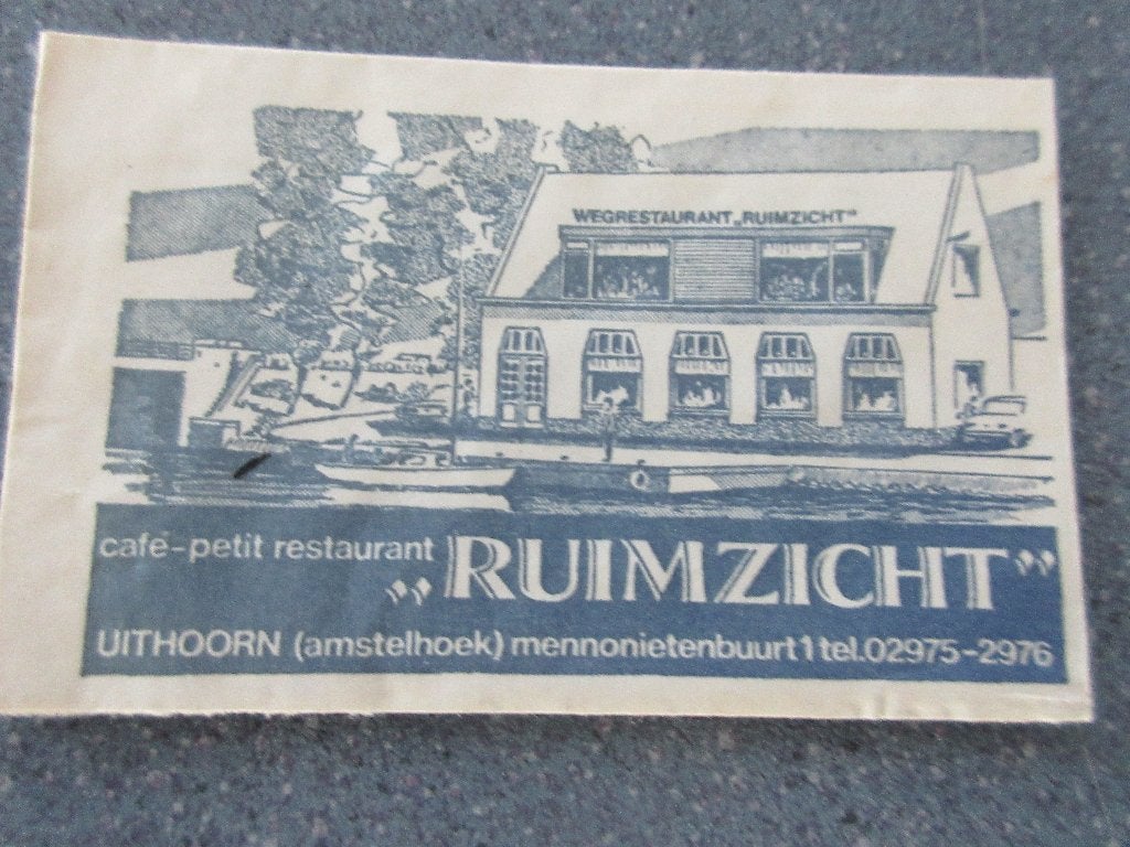 Uithoorn, café-petit rest. Ruimzicht, Verzamelen, Verzenden, Nederland