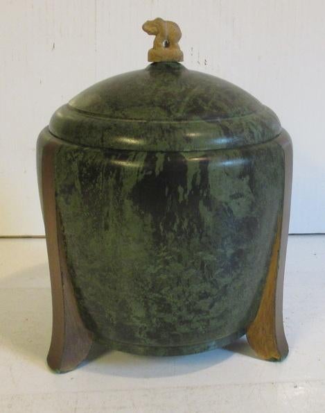 originele art deco bakelieten tabakspot EBENA Wijnegem, Antiek en Kunst, Verzenden