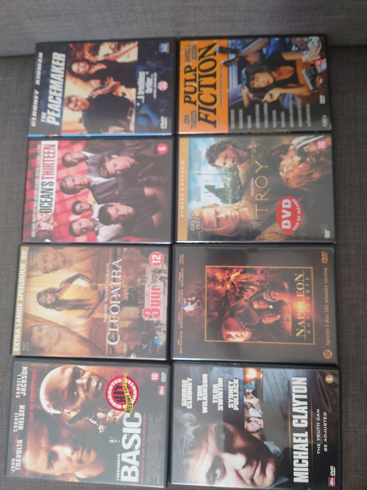 DVD Collectie: Actie, Thriller & Historische Films, Cd's en Dvd's, Vanaf 16 jaar, Ophalen of Verzenden, Gebruikt, Actiethriller