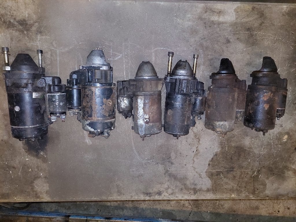 W114 W115 W116 W123 Mercedes startmotoren en dynamo’s, Auto-onderdelen, Motor en Toebehoren, Mercedes-Benz, Oldtimer onderdelen