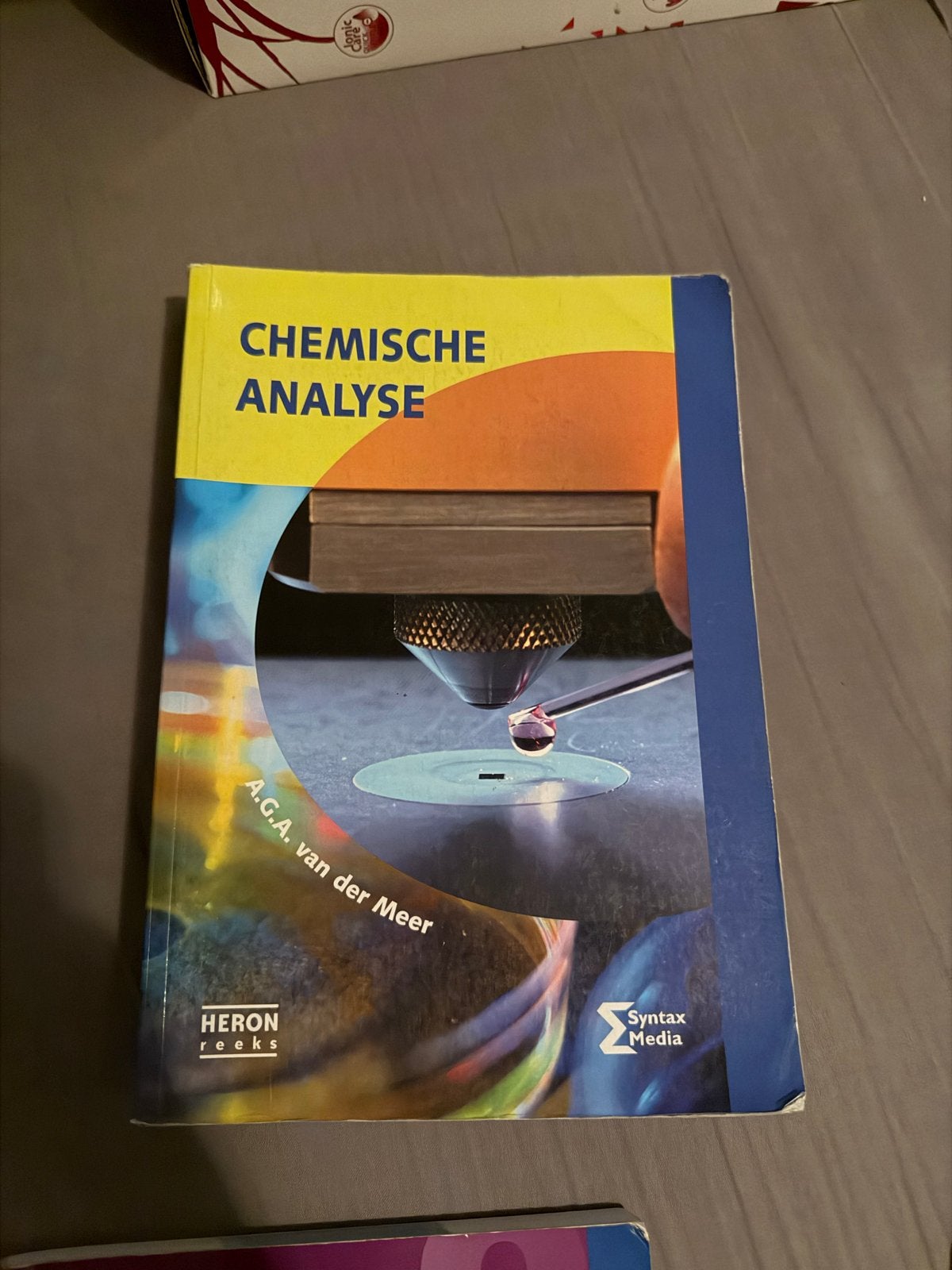 Chemische Analyse - A.G.A. van der Meer, Ophalen of Verzenden, Beta, Gelezen, HBO