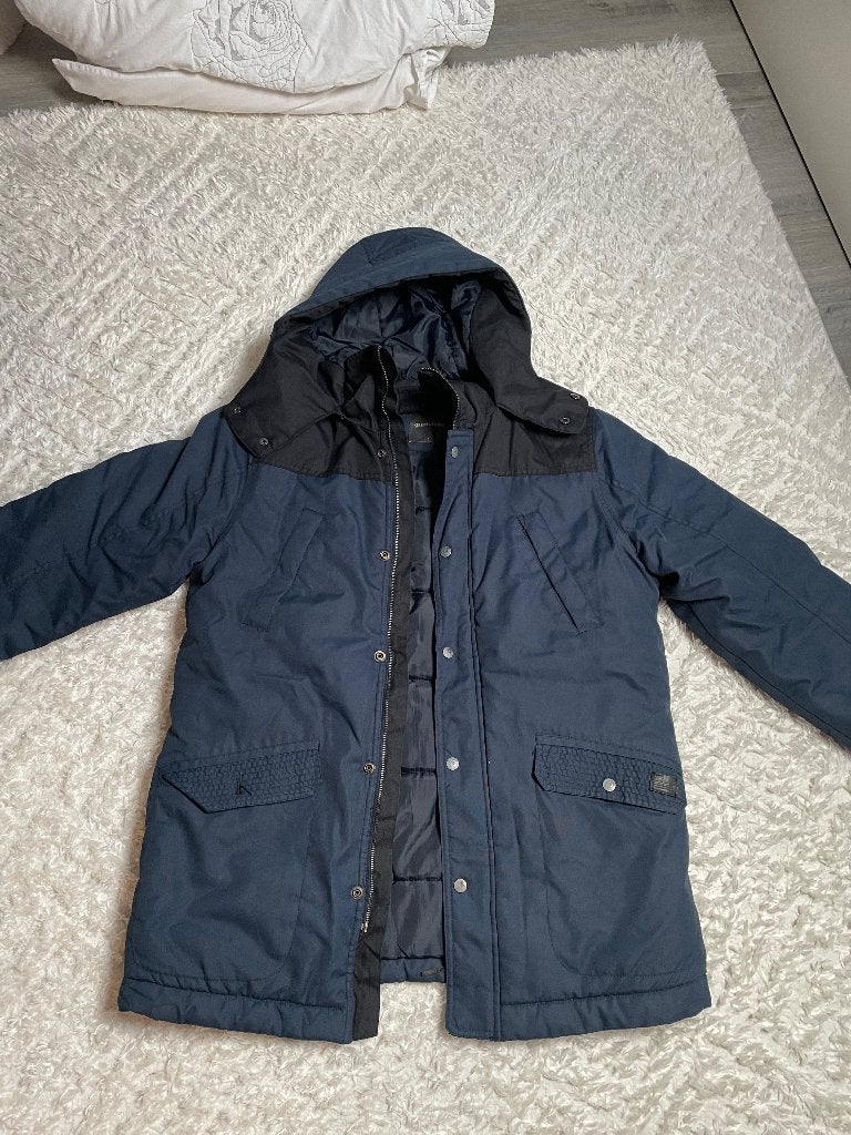 Gsus Industries blauwe winterjas maat L, Maat 52/54 (L), Blauw, Ophalen of Verzenden, Gsus