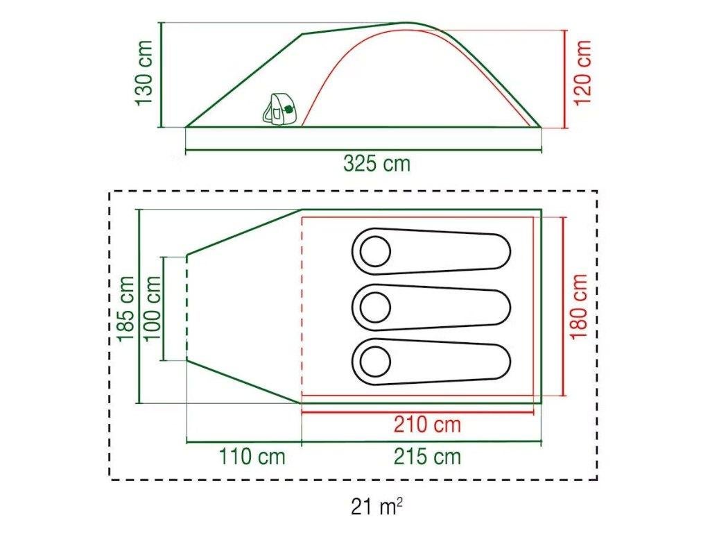 Coleman Darwin 3+ Blackout Driepersoons bijzet tent nieuw, Coleman, Info@coleman.com, Minervum Breda, Ophalen of Verzenden