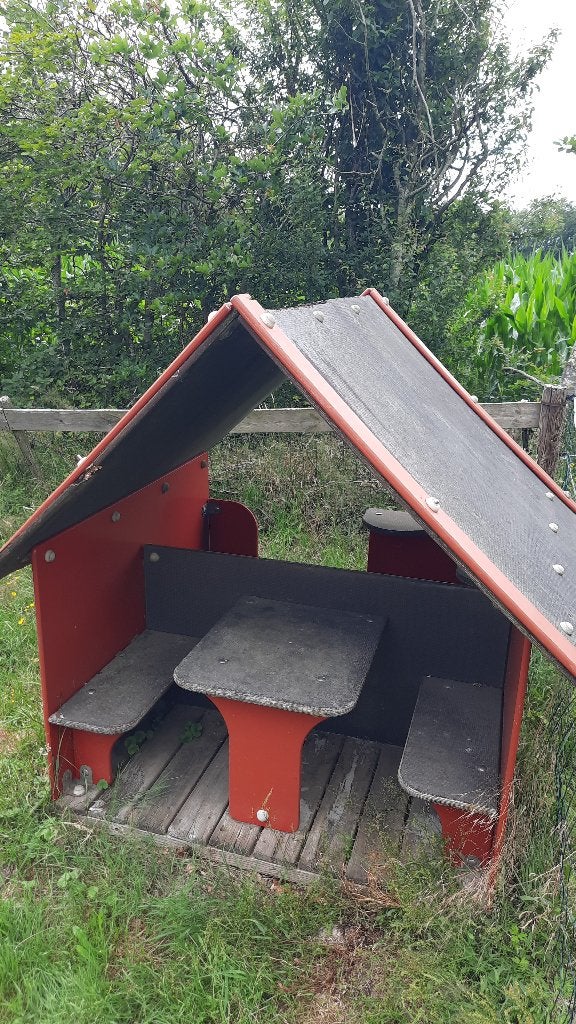 Speelhuisje (opknapper), Ophalen, Gebruikt, Hout