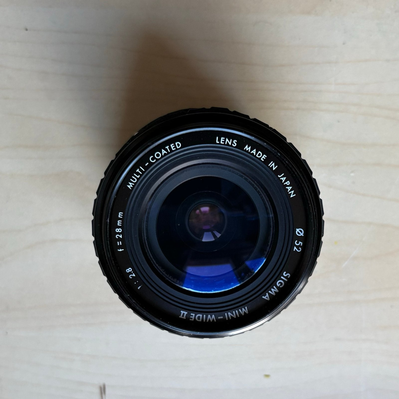 Sigma Mini-Wide II 28mm f/2.8 PK mount, Audio, Tv en Foto, Fotografie | Lenzen en Objectieven, Ophalen, Gebruikt, Sigma, Groothoeklens