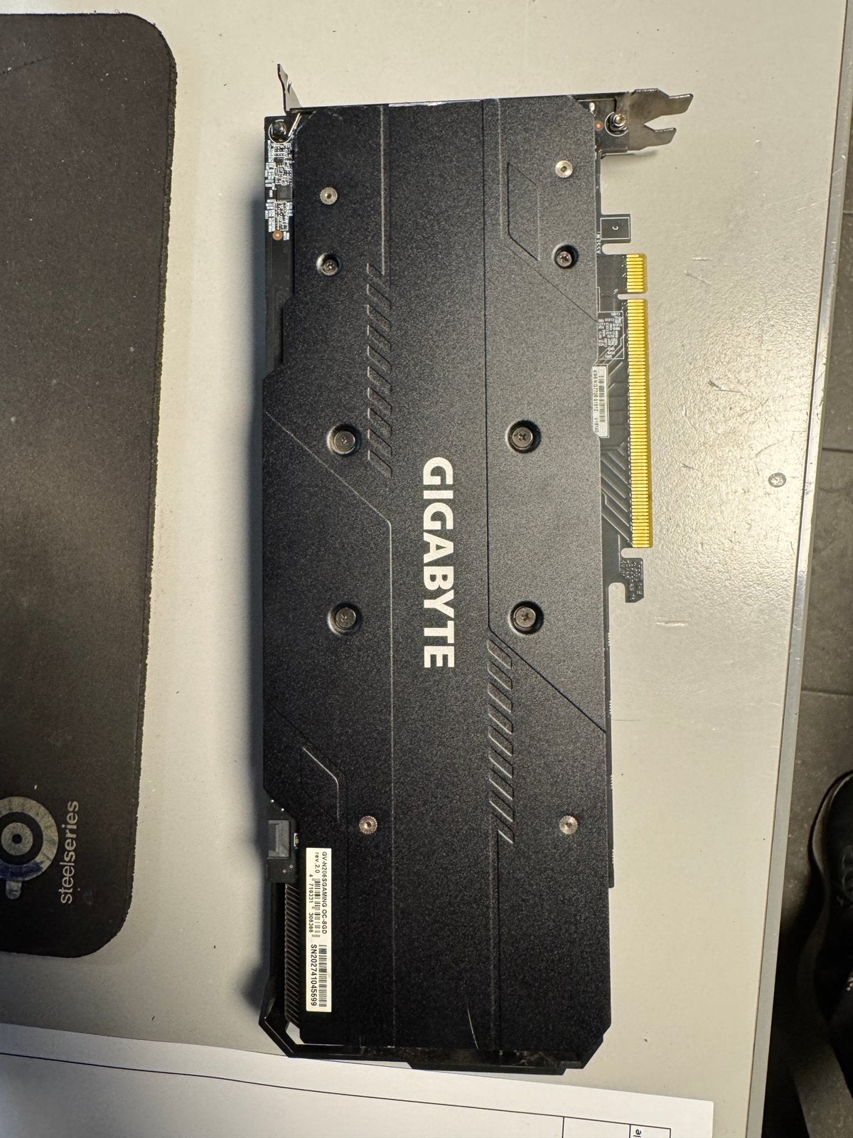 Gigabyte GeForce RTX 2070 Windforce 2X 8GB, Computers en Software, PCI-Express 3, Gebruikt, Verzenden, GDDR6