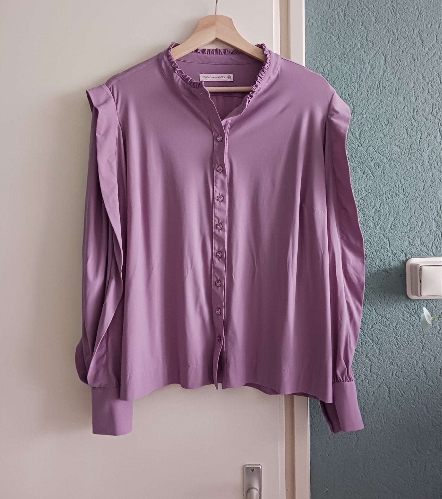 Studio Anneloes blouse, XL, Studio Anneloes, Paars, Maat 46/48 (XL) of groter, Ophalen of Verzenden