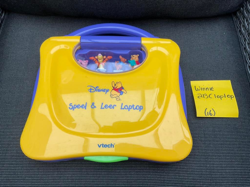 Nieuwe zgan Disney Vtech Winnie the Pooh ABC laptop, werkt, Ophalen, Nieuw
