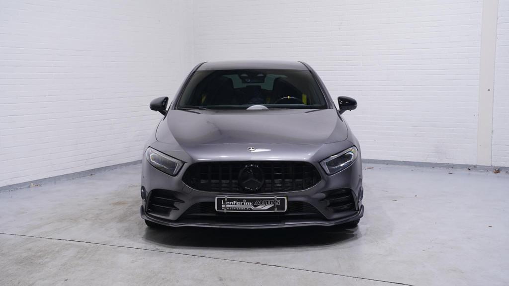 Mercedes-Benz A-klasse 250 Premium Plus Panodak Burmester So, Auto's, Mercedes-Benz, Gebruikt, 4 cilinders, Leder en Stof, 1600 kg