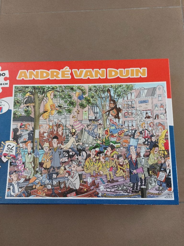 Puzzel Andre van Duin, Ophalen of Verzenden, 500 t/m 1500 stukjes, Zo goed als nieuw, Legpuzzel