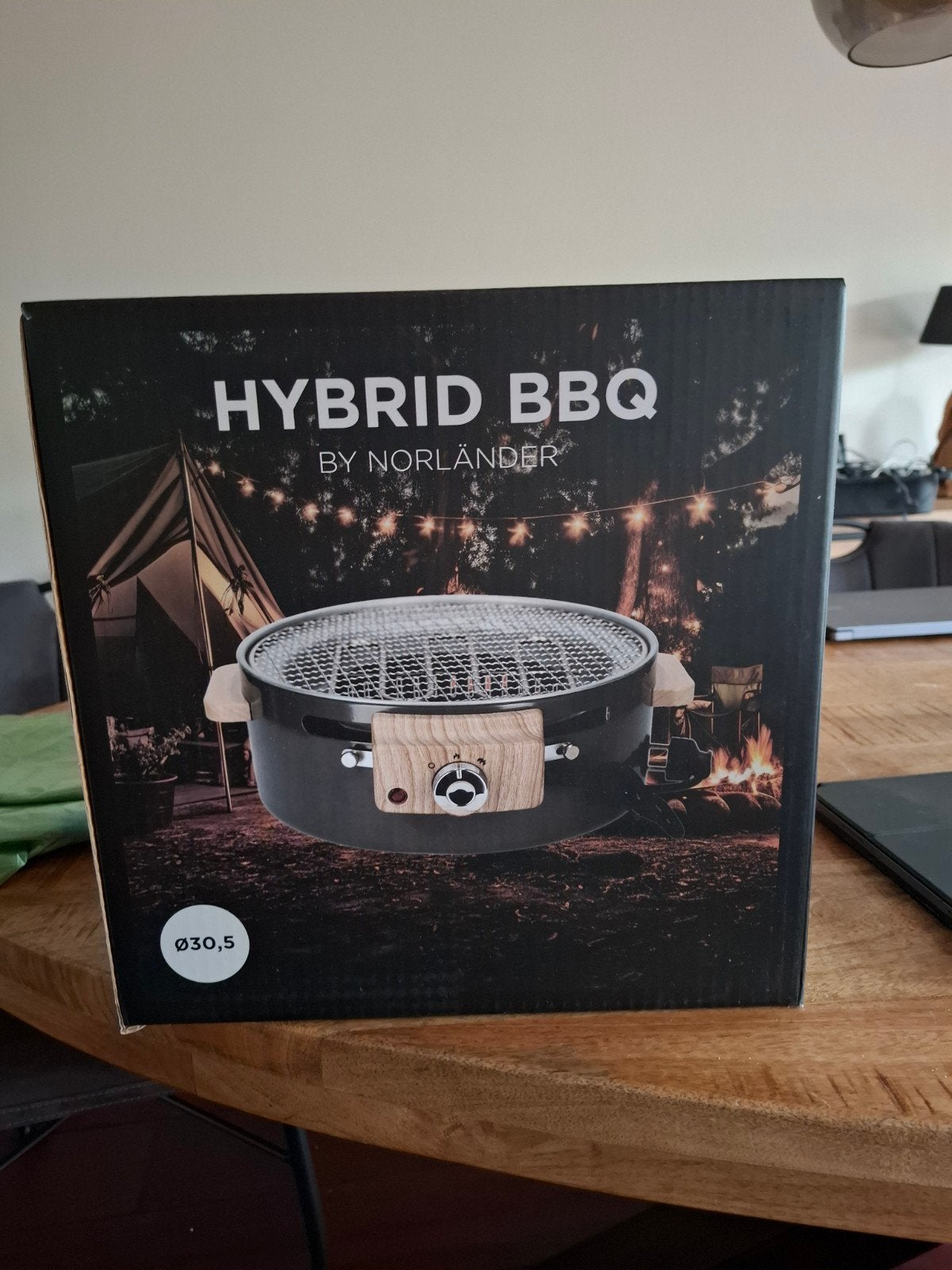 Nieuw: Hybride BBQ - Elektrisch en Houtskool, Ophalen of Verzenden, Nieuw, Norländer