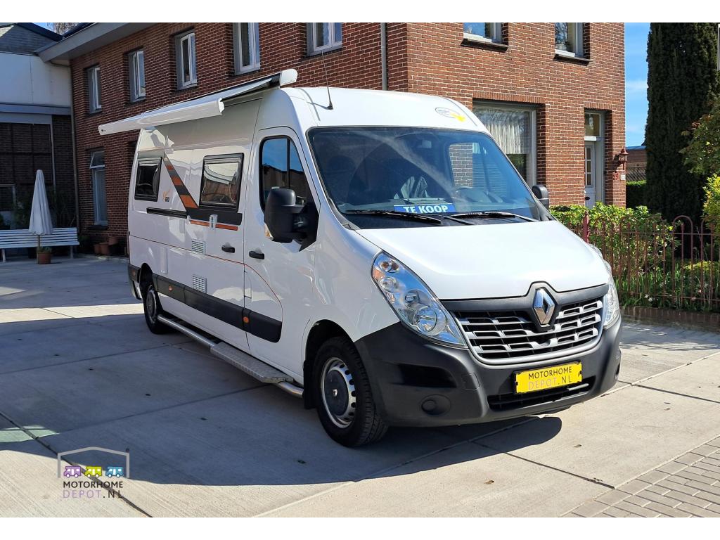 Renault Master 620 Prof. ingebouwd! / zonnepaneel, Overige merken, Buscamper of Camperbus, Tot en met 2, Bedrijf