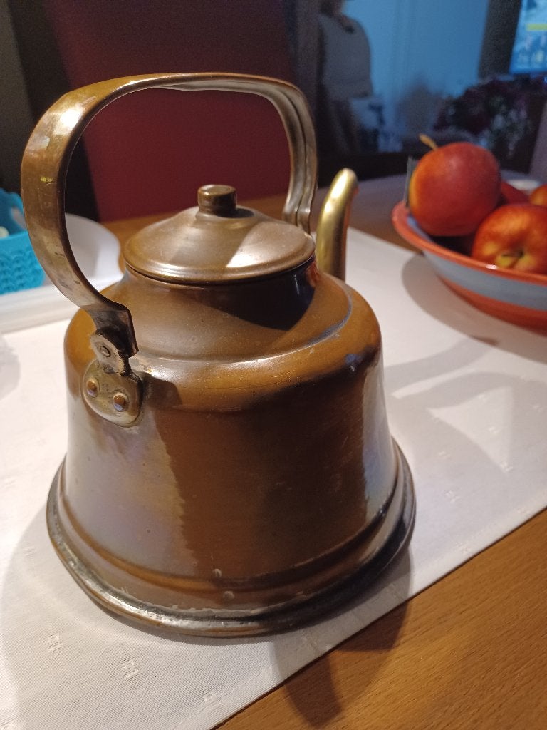 Koperen waterketel, Ophalen, Koper