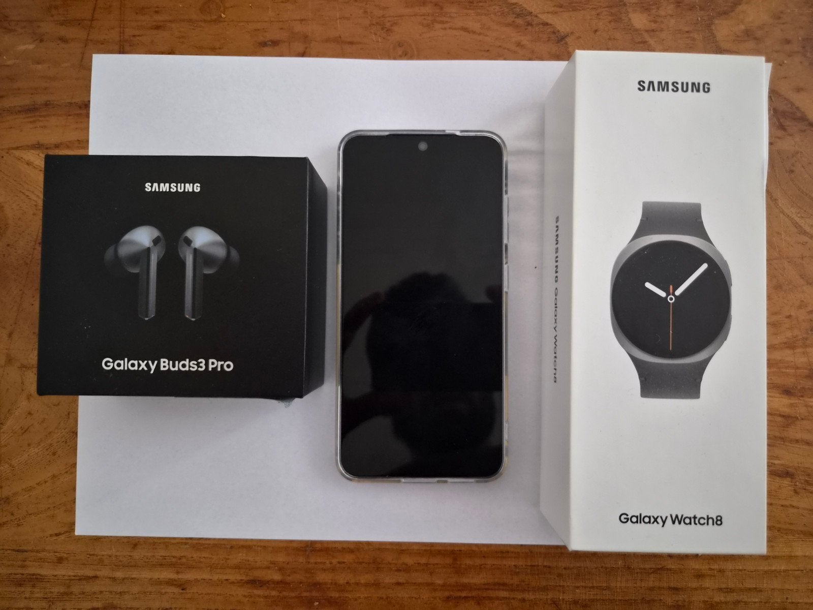 Samsung Galaxy S25 128GB + Watch8 + Buds 3 Pro, Ophalen, Overige modellen, Blauw, Touchscreen