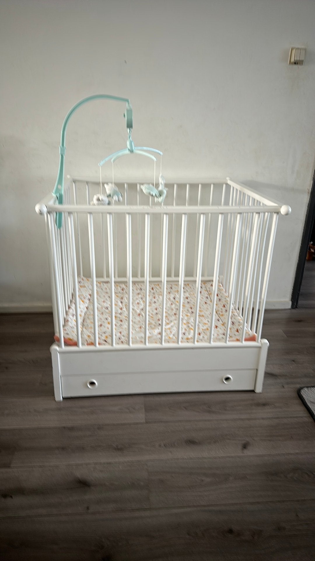 Kinderbox, Kinderen en Baby's, Boxen, Ophalen, Gebruikt, Vierkant, In hoogte verstelbaar